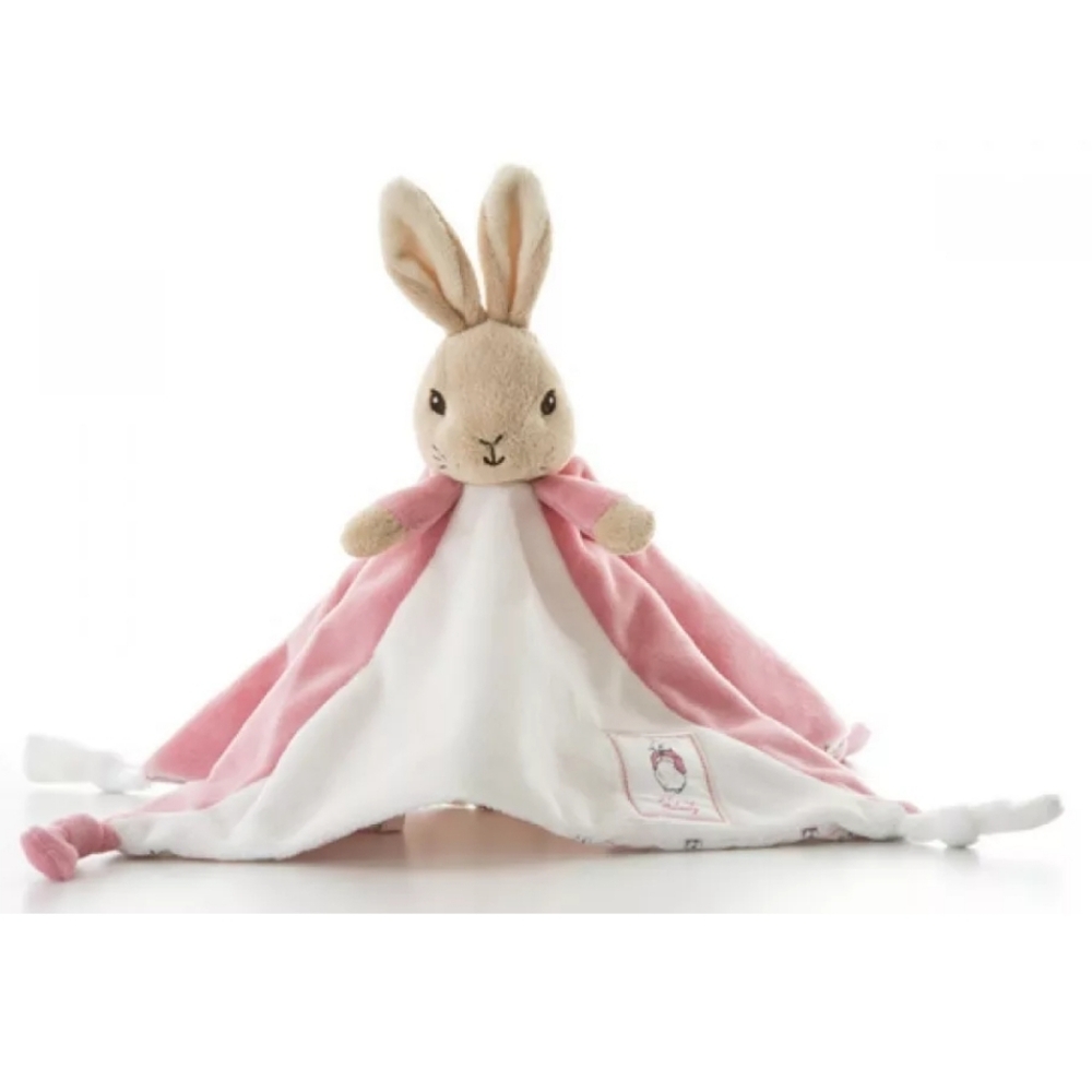 Beatrix Potter Pink Floppy Bunny Comfort Lovey – Perfect Baby Shower Gift
